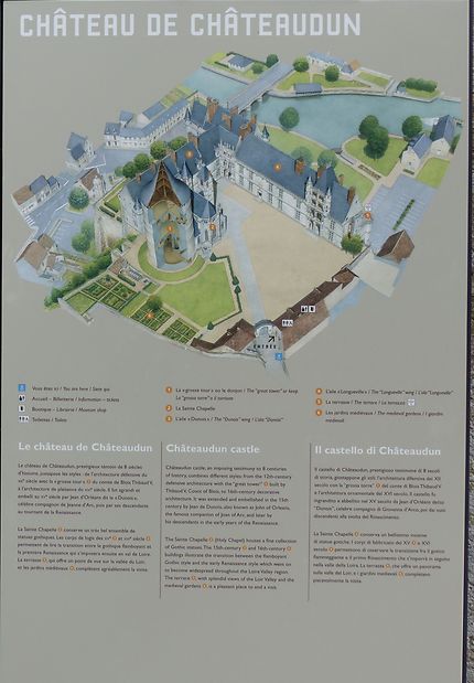 Plan général du château de Chateaudub