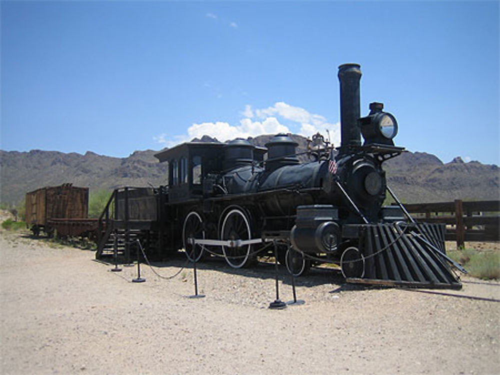 Old Tucson studios- le train