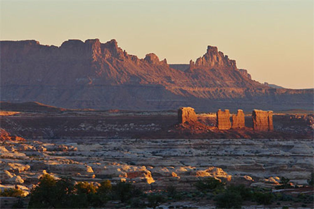 Land of standing rocks