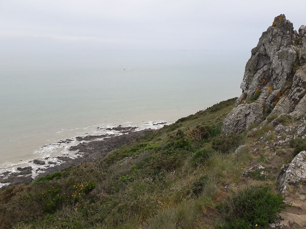 Les falaises de Champeau