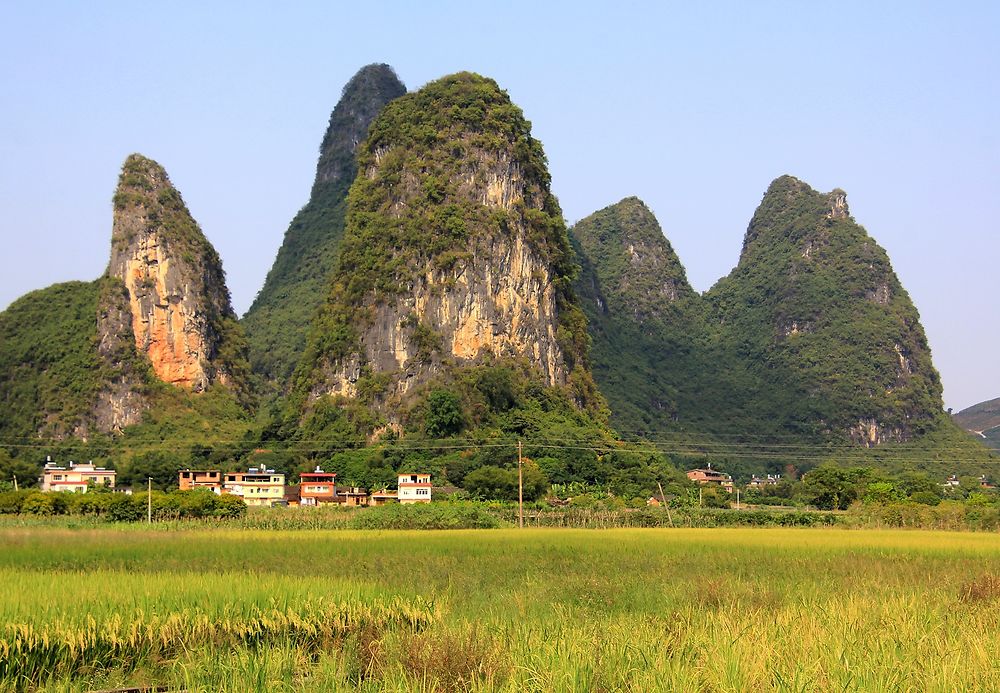 Yangshuo, entre pics et rizières