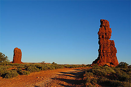 Land of standing rocks