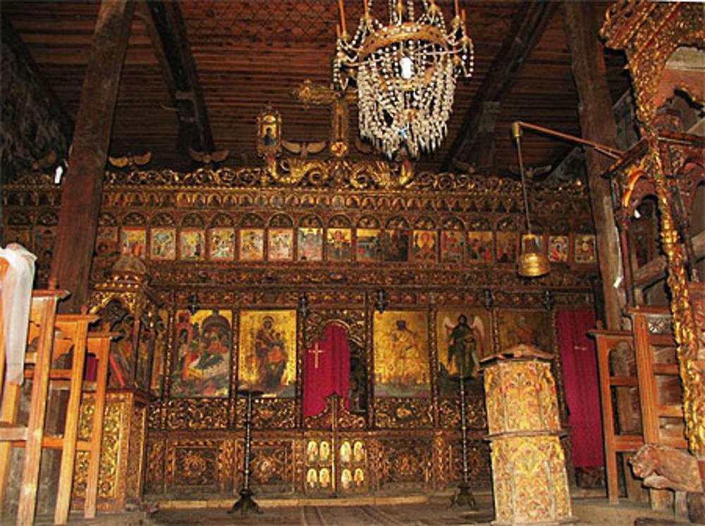 Intérieur chapelle orthodoxe