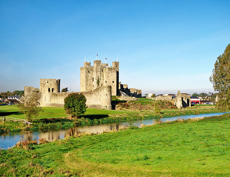 Trim, le plus grand château anglo-normand d’Irlande