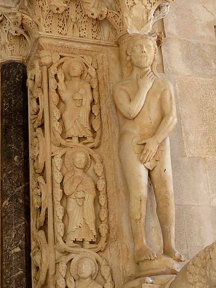 Portail de la Cathédrale de Trogir - Adam