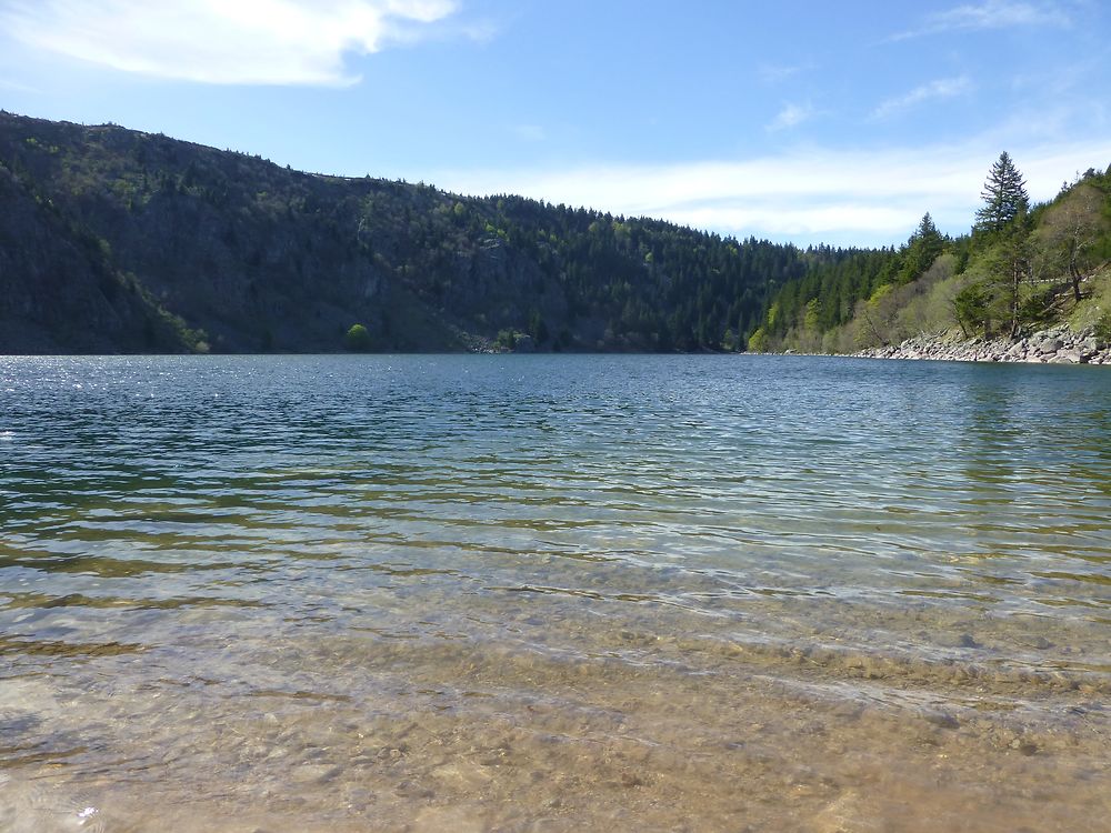 Eau transparente à Orbey, Alsace