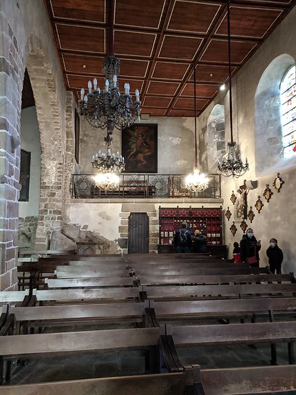 Petite église au Mont-Saint-Michel