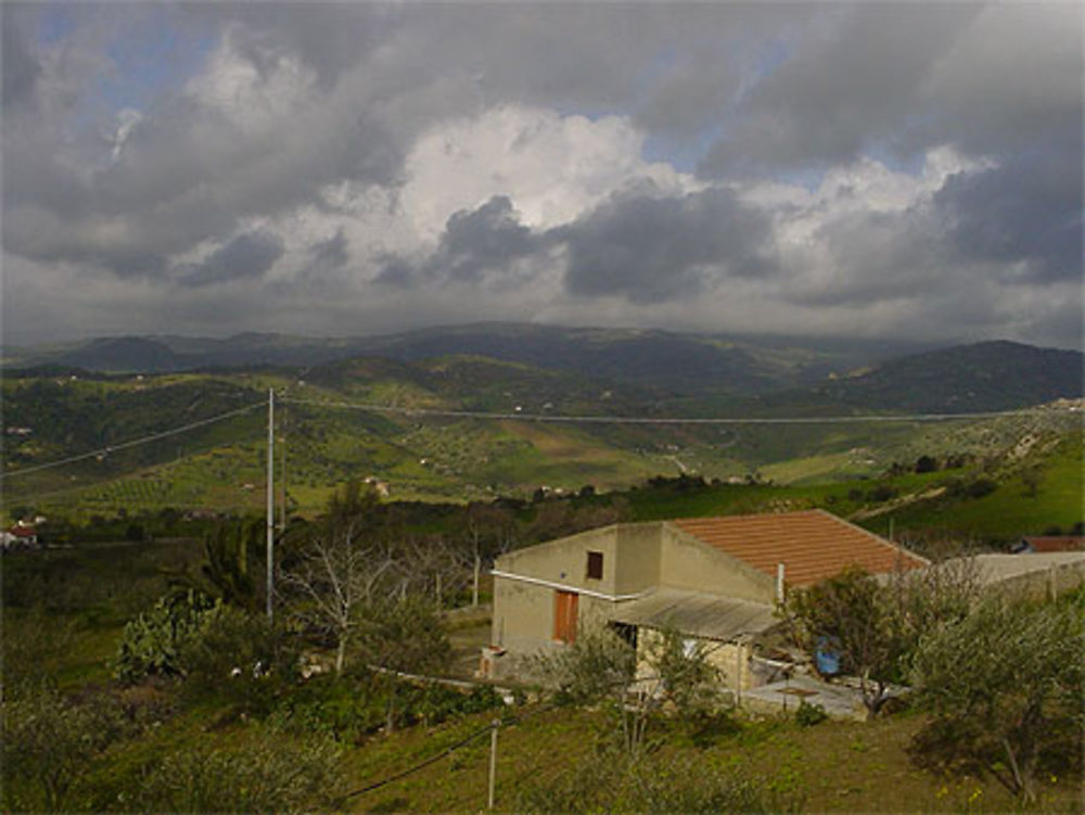 Paysage de Leonforte