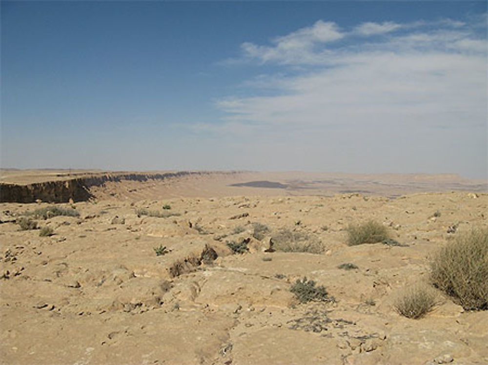 Vue du Makhtesh 