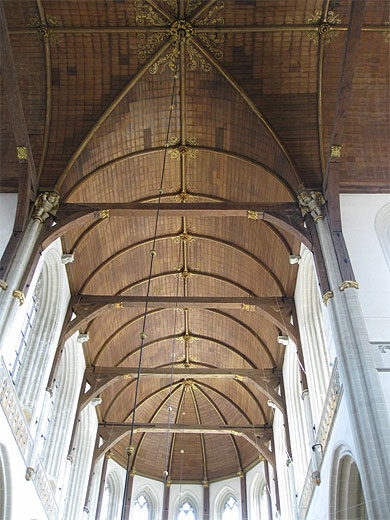 Plafond de la Nieuwe Kerk Plafond de la Nieuwe Kerk
