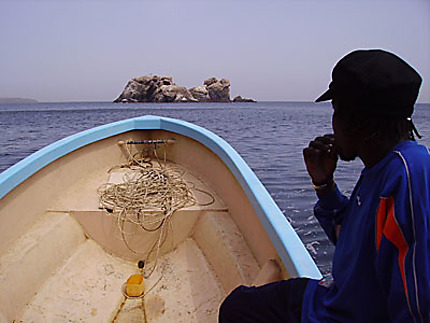Trois îles au large de Dakar