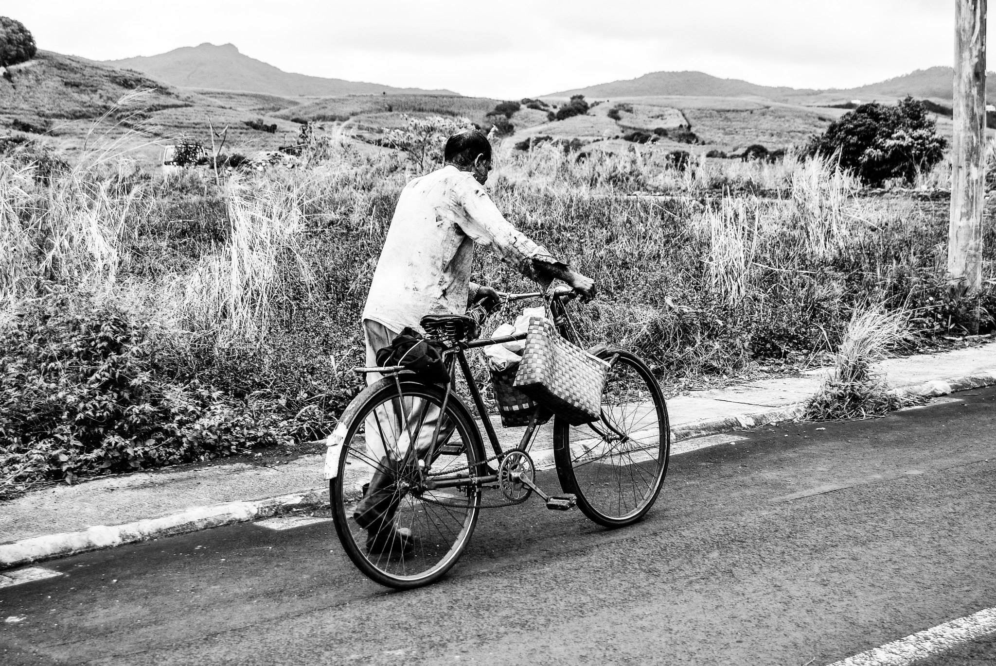 The Mauritius bike man 