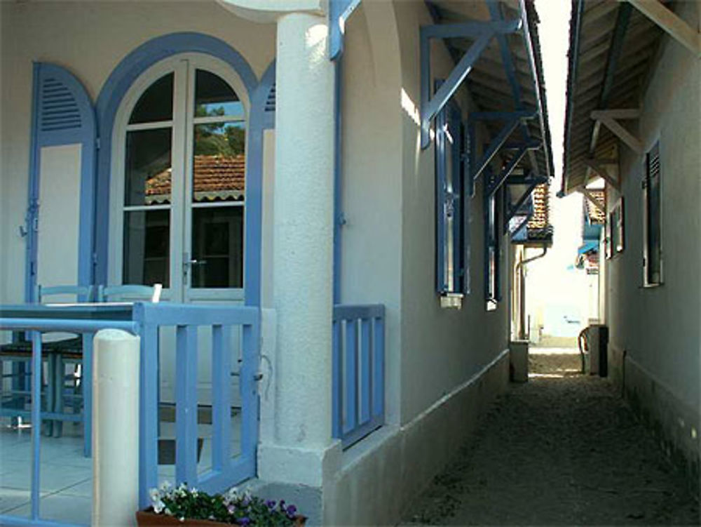 Village ostréicole du Canon (près du Cap Ferret - Bassin d'Arcachon)