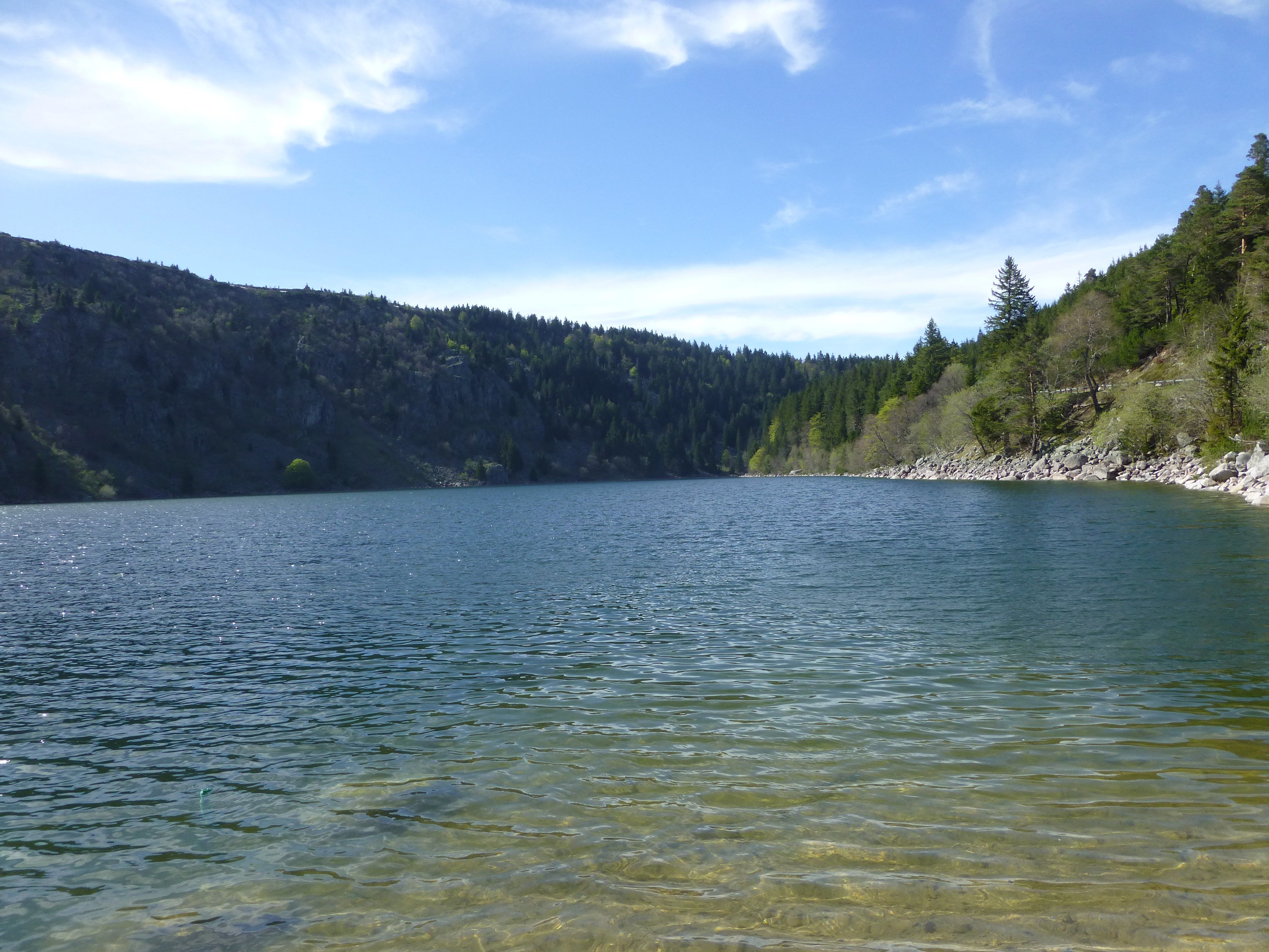 Lac sauvage à Orbey