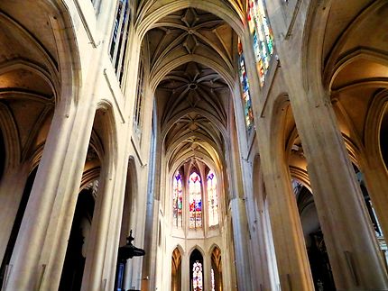 Les voutes (nef) Église St-Nicolas-du-Chardonnet