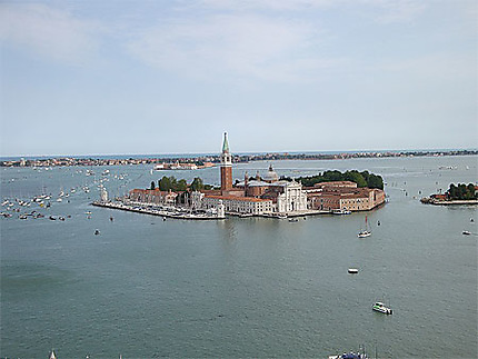 Ile de San Giorgio Maggiore vue depuis le campanile