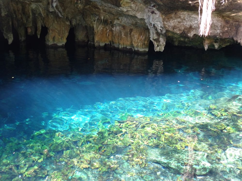 L'eau bleue