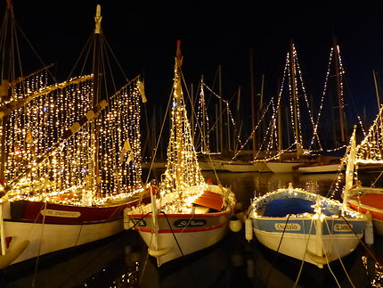 Les lumières de Noël sur le Port