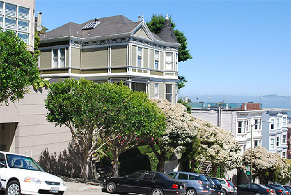 Les maisons de Russian Hill