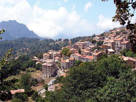 Vue sur Evisa Vue sur Evisa