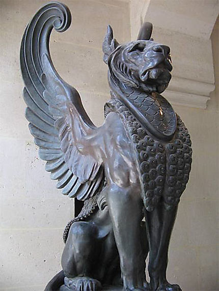 Le Lion en bronze