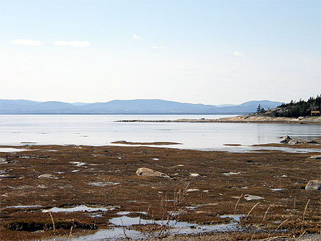 Le St-Laurent à Notre Dame du Portage Le St-Laurent à Notre Dame du Portage