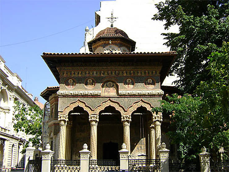 Biserica Stavropoleos (église du monastère de Stavropoleos)