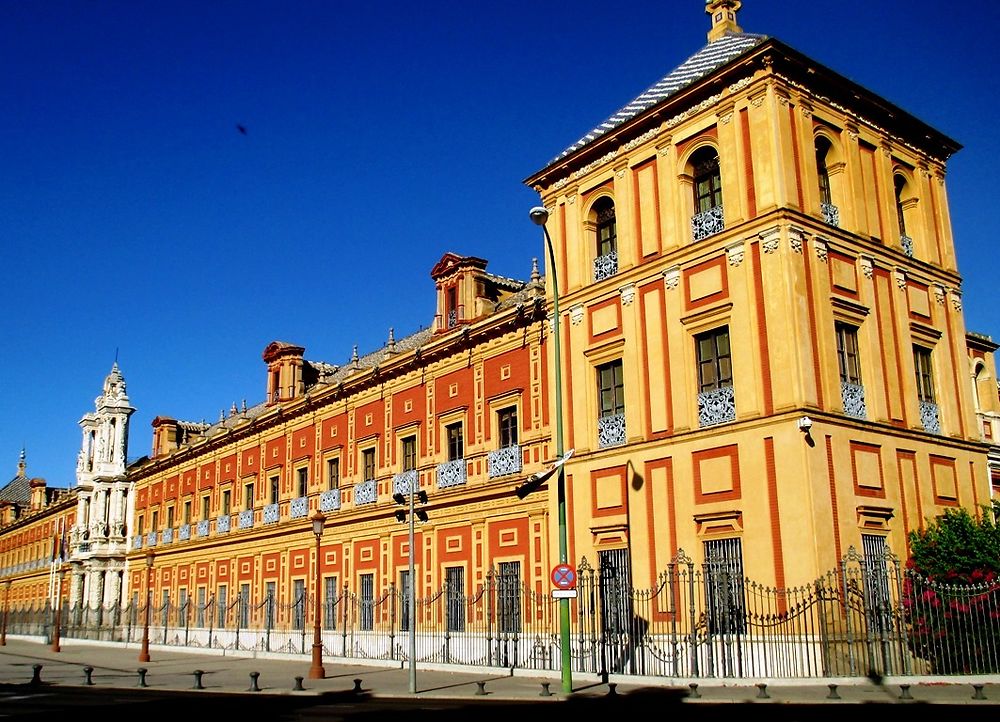 Palais de San Telmo, façade principale