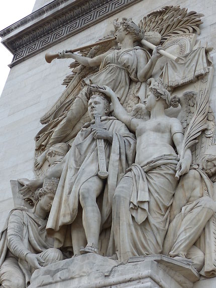 Haut relief de l'Arc de Triomphe