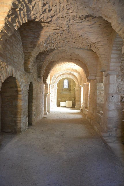 Vestige de l'Abbaye carolingienne de Flavigny