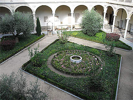 Museo de Santa Cruz : jardin