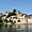 Puy l'Evêque depuis le pont du Lot