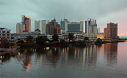 Vue de la rivière Sarawak