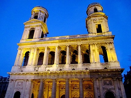 L'église Saint Sulpice, la nuit