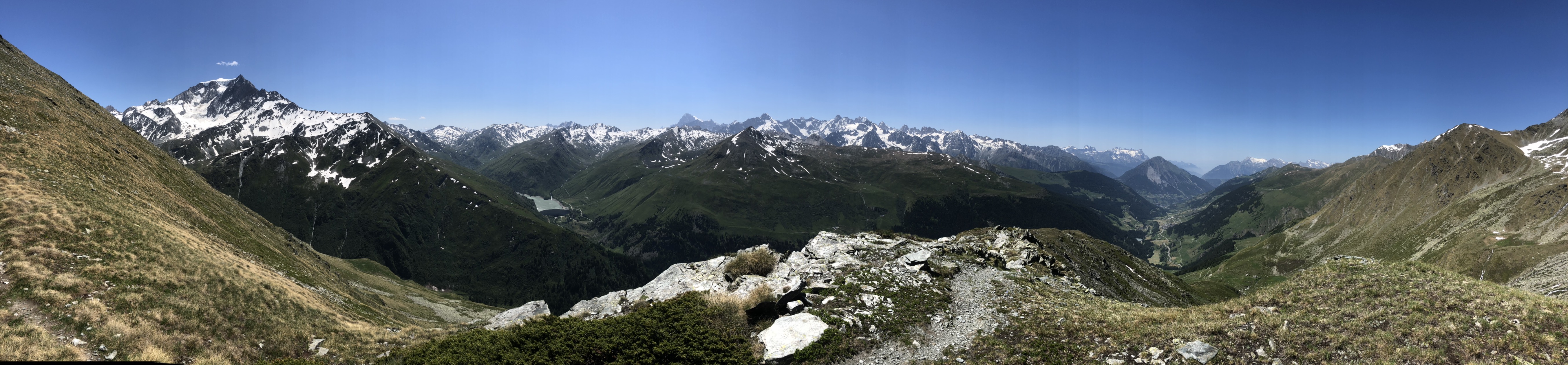 Panorama de Val d'Entremont Panorama de Val d'Entremont
