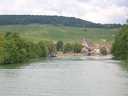 Croisière fluviale sur la Marne