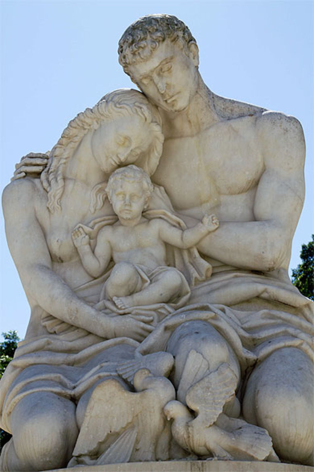 Lisbonne - Jardim de Sao Bento - La famille