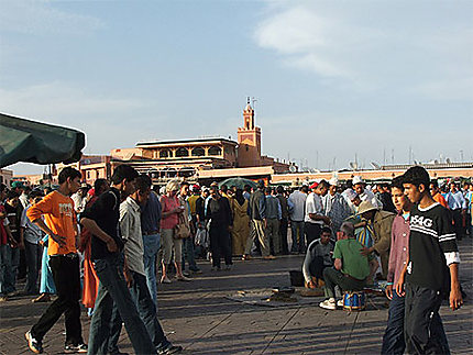 Place principale Jemaa El fna de Marrakech