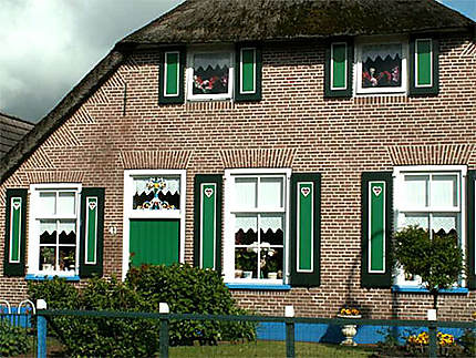 Maison de Staphorst - Pays Bas - Province d'Overijssel