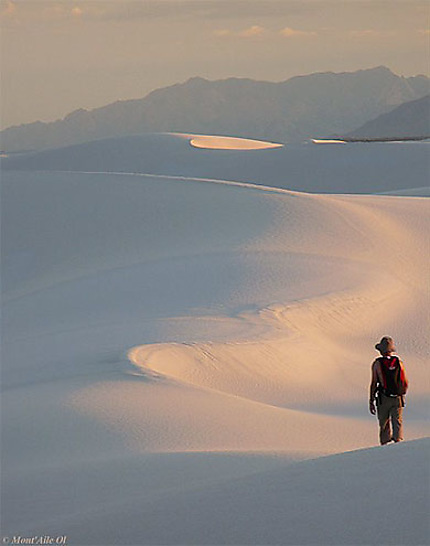 White Sands Dunes, Nouveau-Mexique