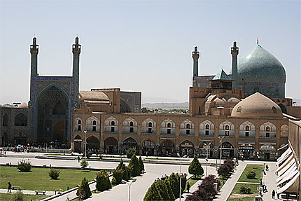 Mosquée de l'Imam vue du palais Ali Qapu