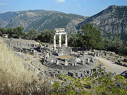 La Tholos à Delphes