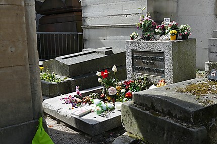 Tombe de Jim Morrison