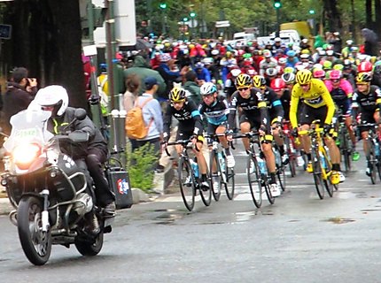 Arrivée du Tour de France 2015