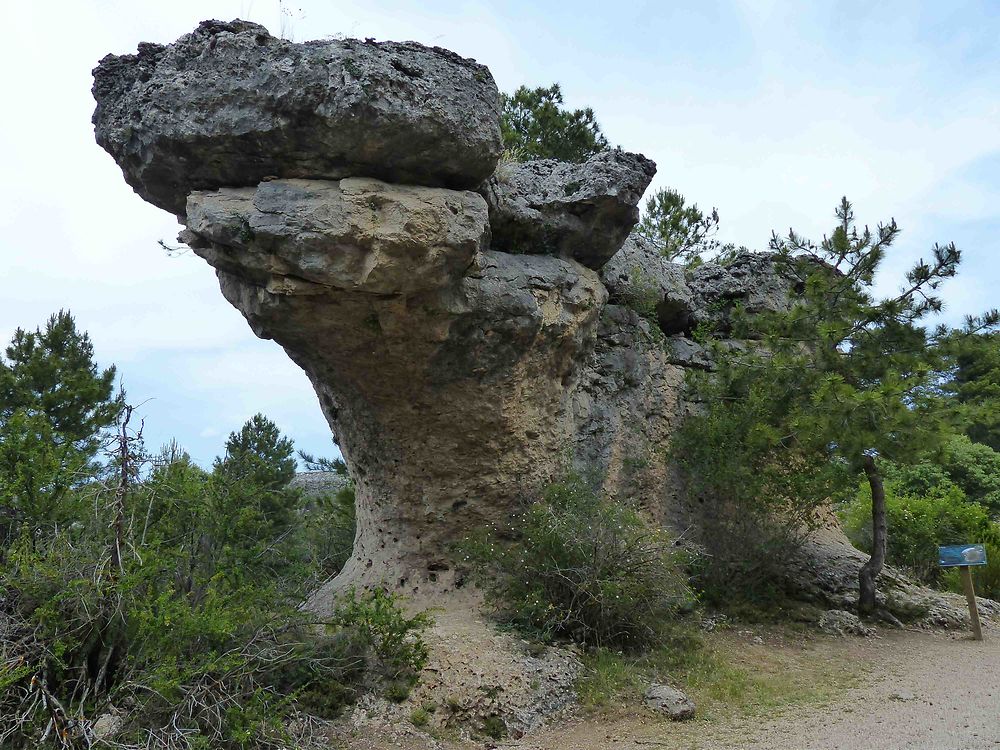 La Ciudad Encantada près de Cuenca - Los barcos 