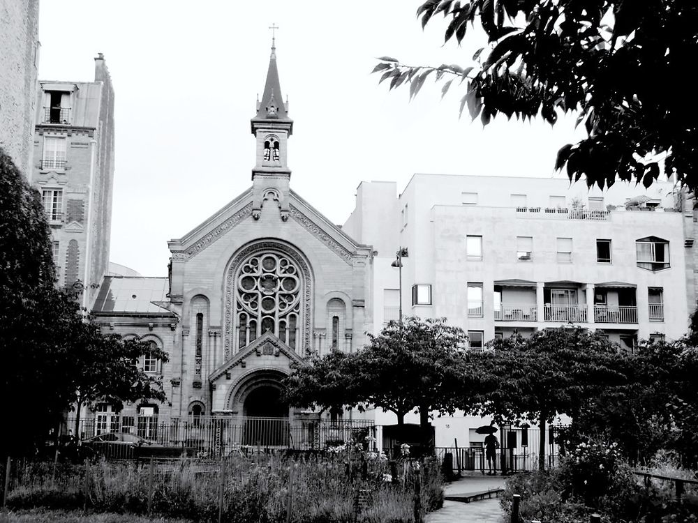 Façade de l'église Protestante Luthérienne 