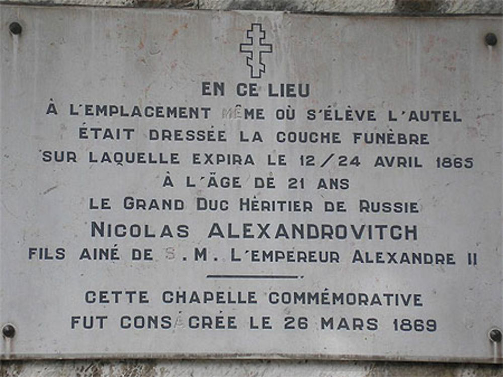 Plaque commémorative