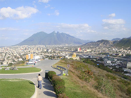 Vue Monterrey centre/sud