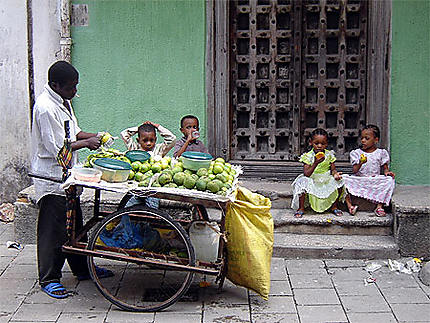 Vendeur de mangues