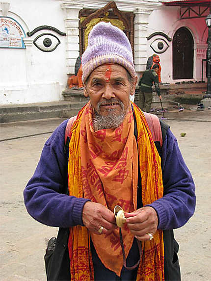 Portrait à Pashupatinath
